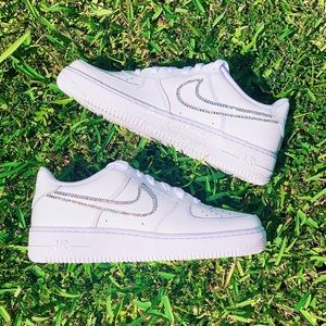 Blinged out Nike Air Force 1 CUSTOM